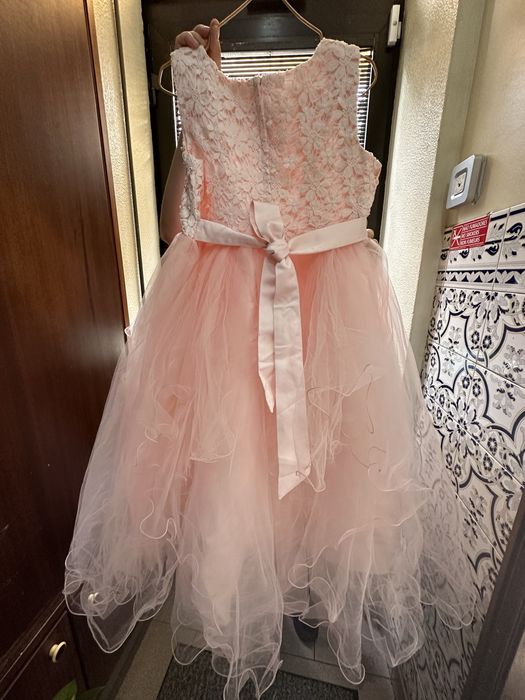 2 vestidos de crianca 14 anos para cerimonia , nao usados!