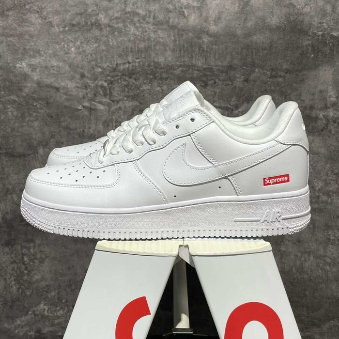 Nike Air Force 1 Low Supreme Biały r.40