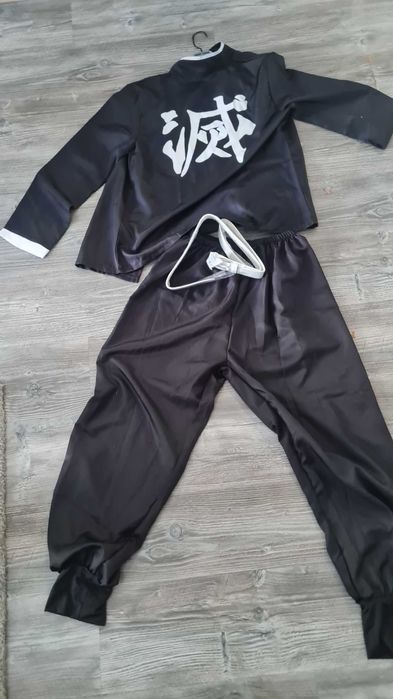 kostium cosplay japońskie anime cosplay czarny strój drużynowy