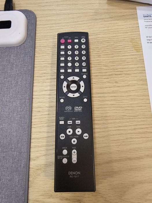 Comando à distância Denon RC-1017 para leitor de DVD