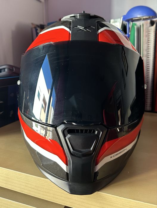 Vendo 2 conjuntos de Capacetes e Blusões para mota