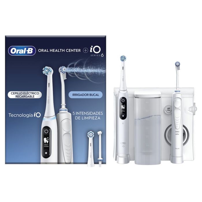 Oral-b Zestaw Do Higieny Jamy Ustnej Irygator Center Oxyjet Szczoteczk