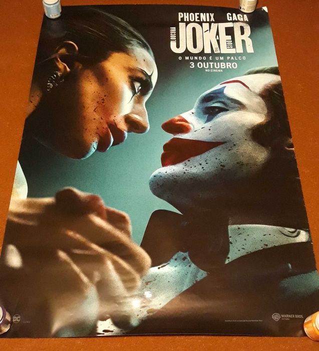 Cartaz filme - Joker : Loucura a dois - portes incluídos