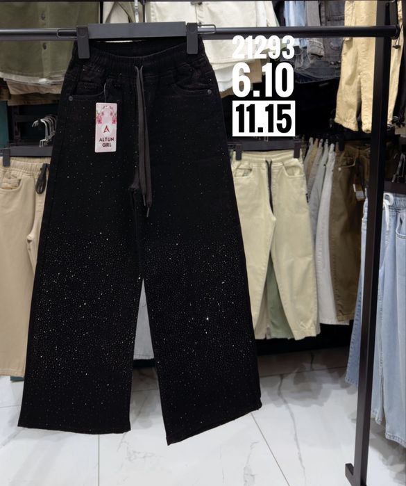 Джинси з камінчиками 116,122,128,134,140,146,152,158,164,170