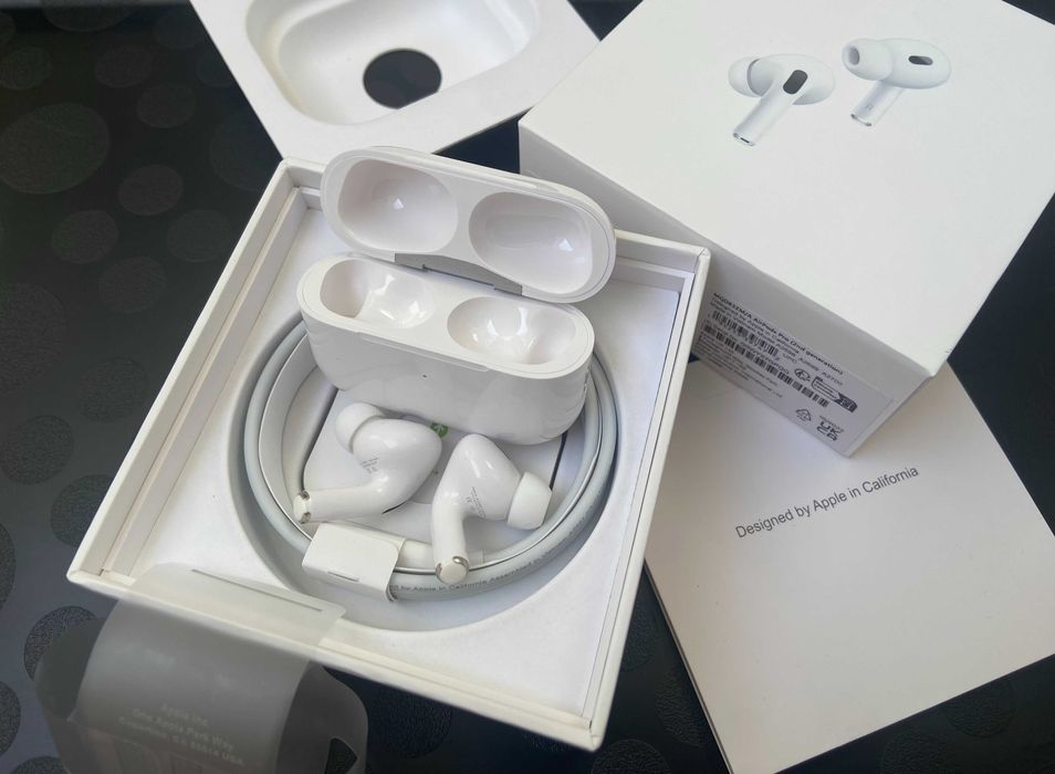 Беспроводные наушники Airpods Pro 2 для Айфон и Андроид с Шумодавом