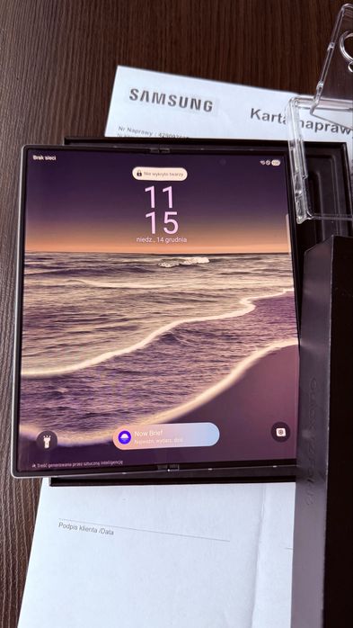Idealny Samsung Fold 6 12/512GB, Gratisy !