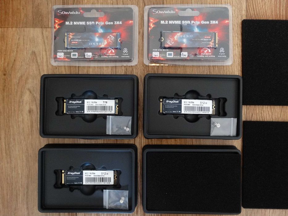 накопитель SSD NVMe PCIe 3.0x4 M2 2280 256Гб 512Gb 1TB 2ТB XrayDisk