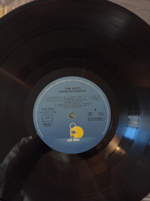 Vinil LP Tom Waits "Swordfishtrombones"