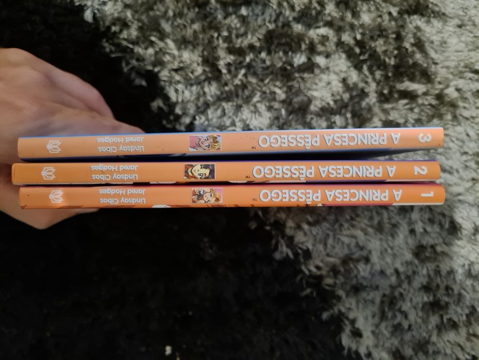 Livros "A Princesa Pêssego" - Manga