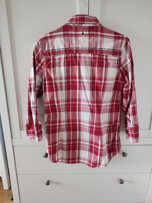 Koszula Superdry S/M kratka czerwona