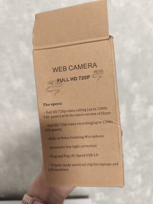 Web camera full hd 720p