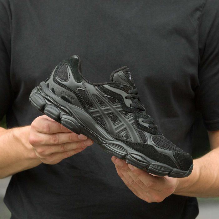 Кросівки Кроссовки Asics Gel NYC Black Gore-Tex Чёрный Чорний Кросовки демісезон