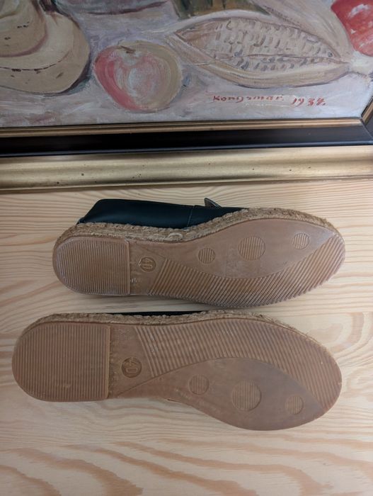 Espadryle skórzane Royal Republiq nowe