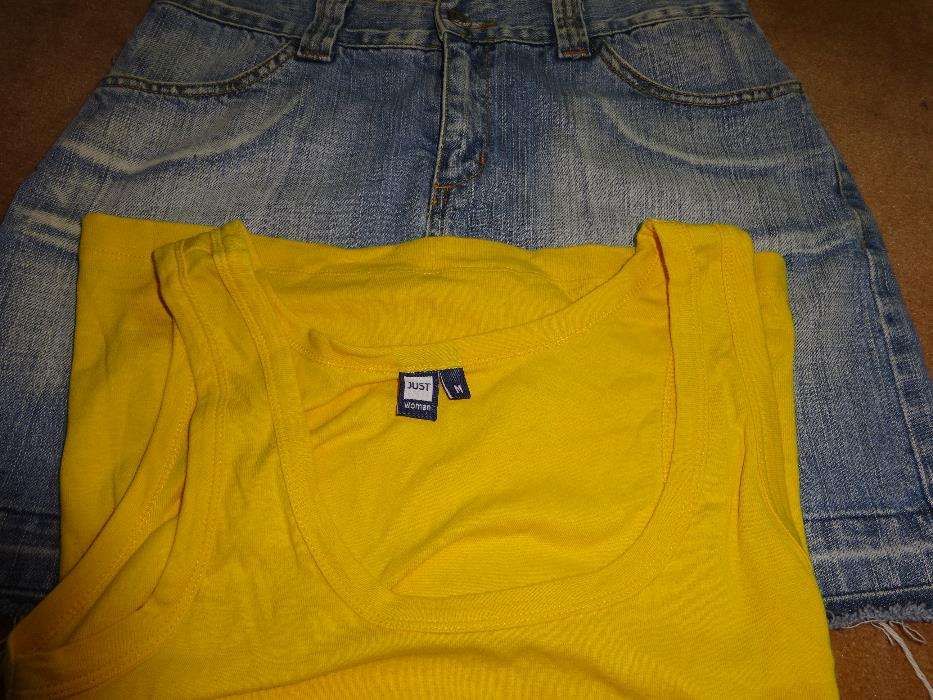 conjunto saia e tshirt