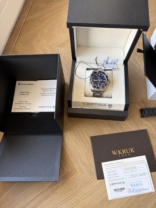 Zegarek Certina DS Action ETA2824-2 ISO