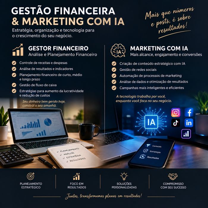 Gestor Financeiro e Marketing com IA