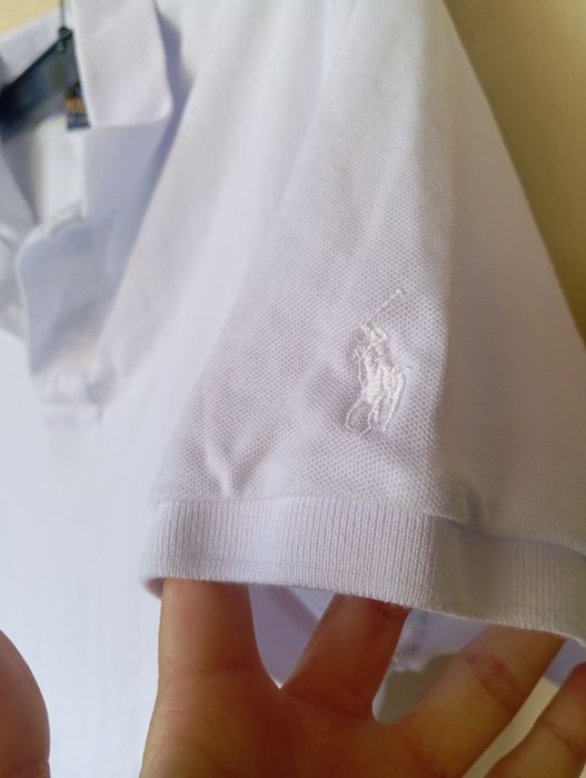 Polo branco Ralph Lauren M