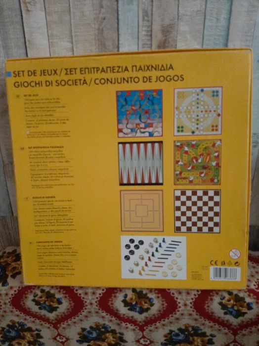 Jogo Conjunto de Jogos de Tabuleiro inc.
