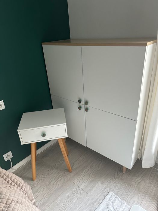 Komoda + stoliki nocne zestaw