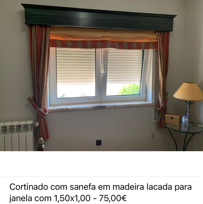 Cortinados e sanefas