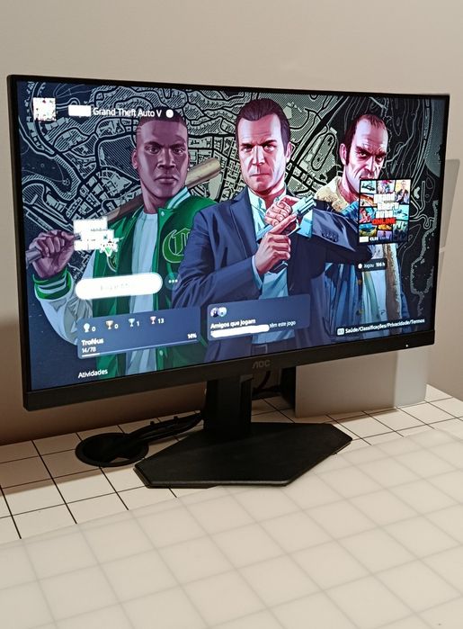 Monitor Led Gaming AOC 24" - 180Hz c/ garantia