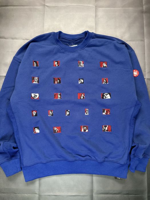 Світошот Cav empt Embroidery Pics Crew синього кольору