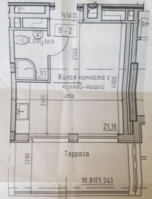 Срочно сдам квартиру в ЖК "Пространство на Донского", ул.Дмитриевская 59