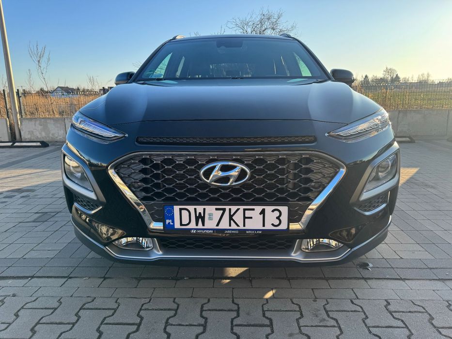 Hyundai Kona HYUNDAI KONA 1.6 T-GDI, pierwszy właściciel, piękny model, automat