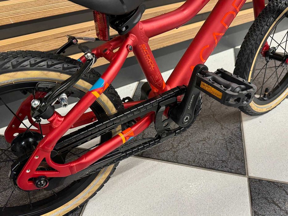 Rower dziecięcy ACADEMY 3 Red 16" KRAKÓW w ofercie kubikes puky
