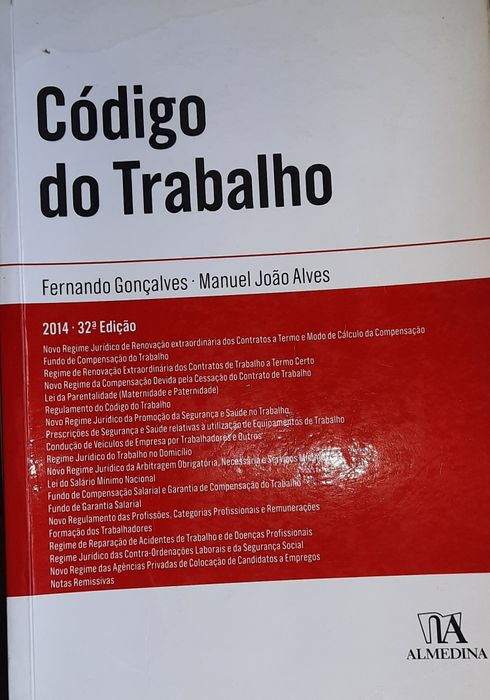 Livro Código do Trabalho