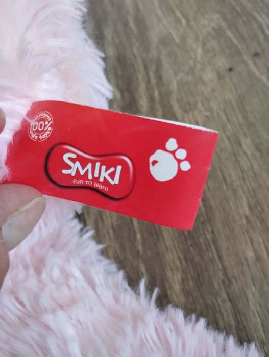 Miś różowy Smiki