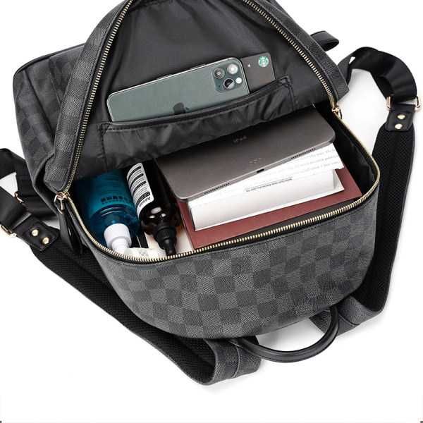 Рюкзак Louis Vuitton Мужской Женский Портфель ранец в клетку Луи Витон