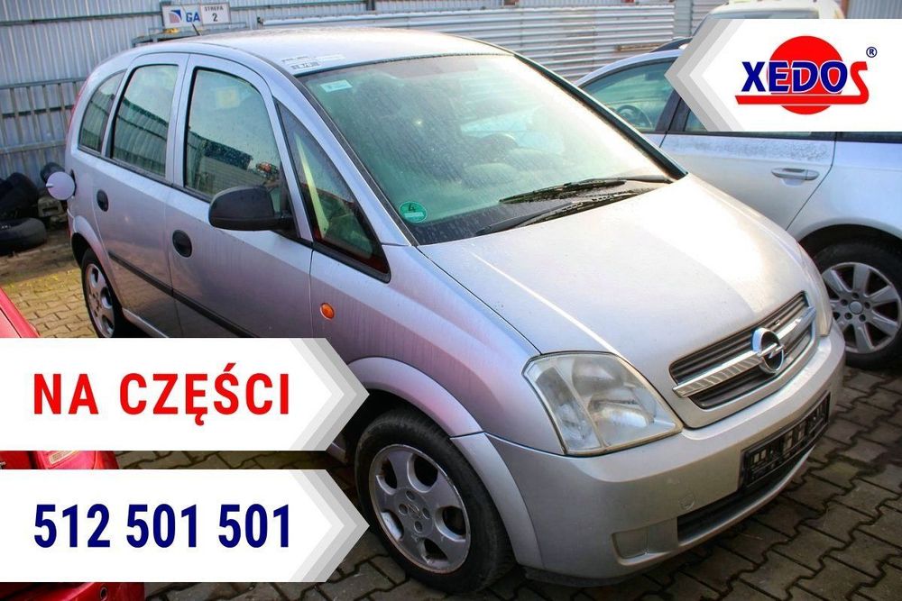 Opel Meriva A 2003 1.6i Z16SE Minivan (MASKA, ZDERZAK, LAMPA, BŁOTNIK, DRZWI, SZYBA, FOTEL)