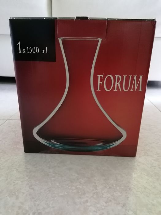 Garrafa Decantador Cristal da Bohemia Nova