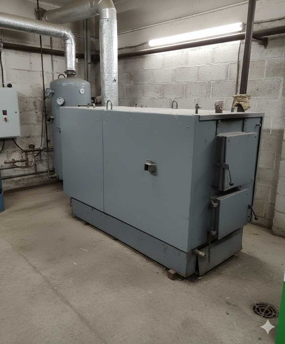 Твердопаливний котел 360-400 кВт + обладнання для подачі палива