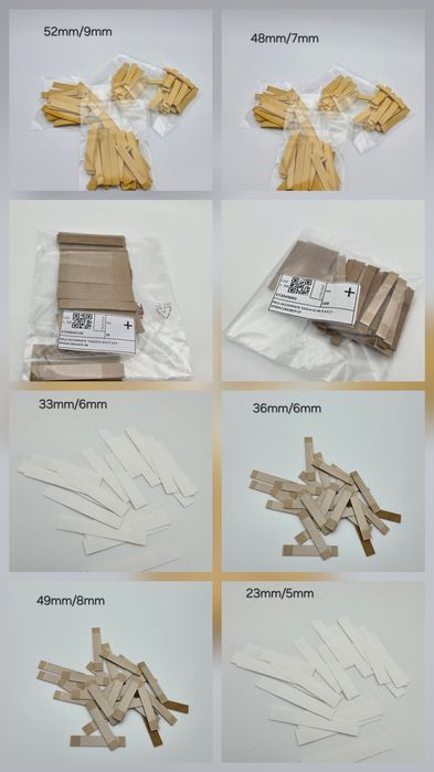 Zaworki do akordeonu wszystkie rozmiary i rodzaje