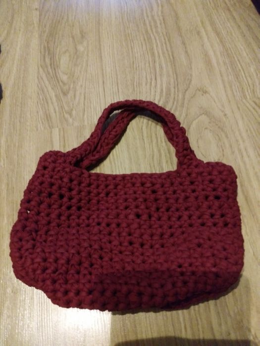 Torebka ręcznie wykonana szydełko