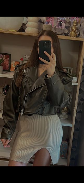 Кожанка Zara (екошкіра)