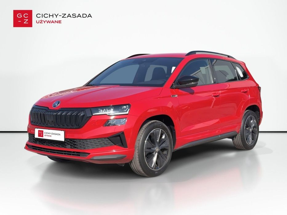 Skoda Karoq LED Matrix ACC Grzane fotele i szyba przednia Kamera AC 3-strefowa