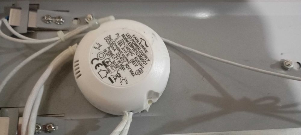Aplique teto led
