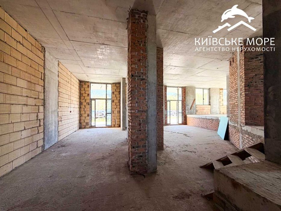 Без комісії. Фасадне приміщення, 176 м2, Воскресенська 2а, ЖК Паркові Озера-2