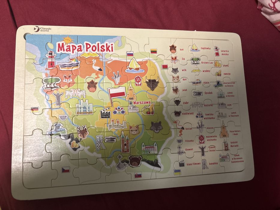 Puzlle polski.
