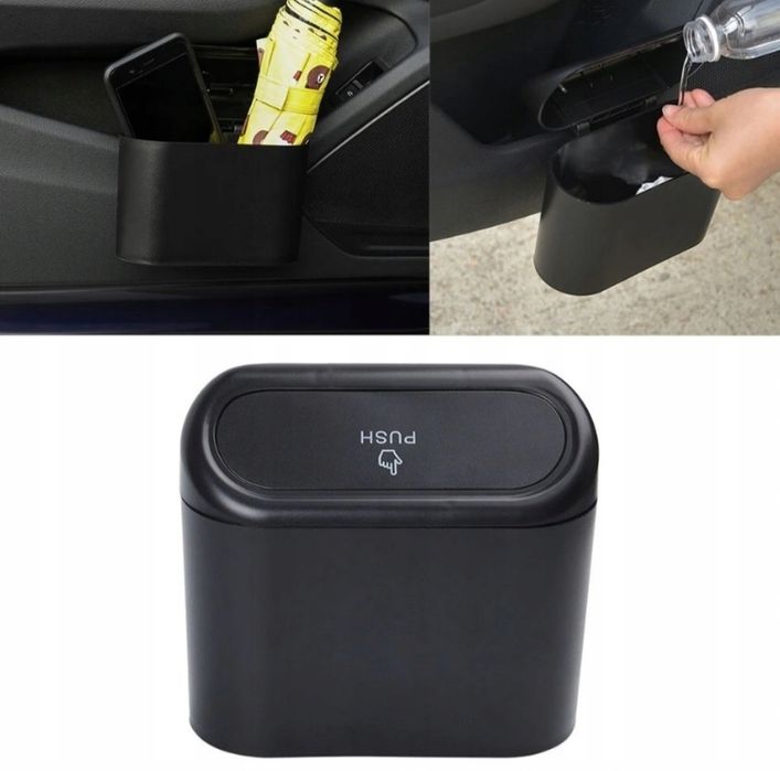 Kosz na Śmieci, Śmietnik, Śmietniczek do Auta