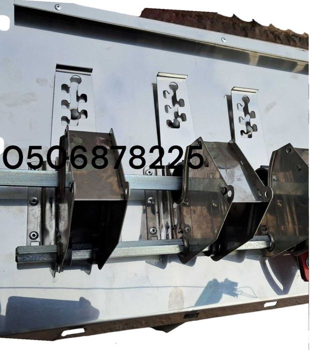 Задняя средняя стенка бункера нержавеющая ASTRA ALFA  СЗ-3.6 5.4