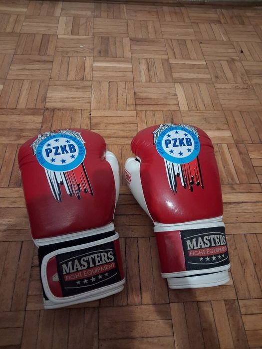Rękawice masters pzkb kolor czerwony