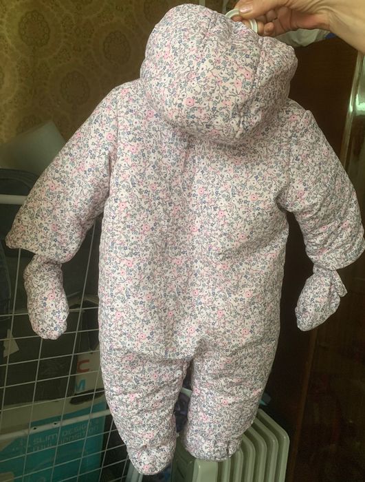 Дитячий комбінезон для дівчинки Mothercare 3-6місяців, зима-осінь