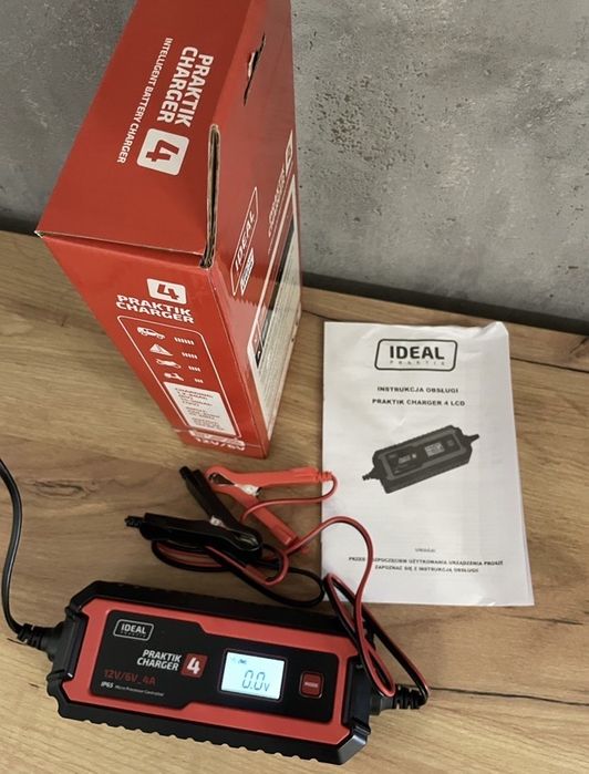 Зарядний пристрій для акумулятора IDEAL PRAKTIK CHARGER 4 LCD