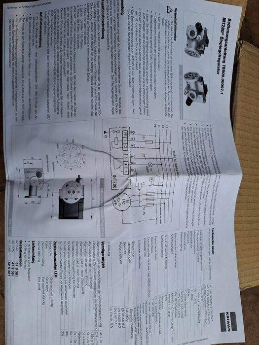 Regulator poziomu oleju INT280 KRIWAN