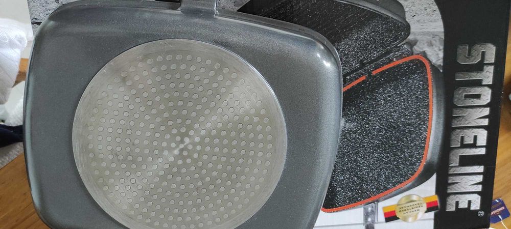 Zamykana patelnia Stoneline, na indukcję, stan idealny