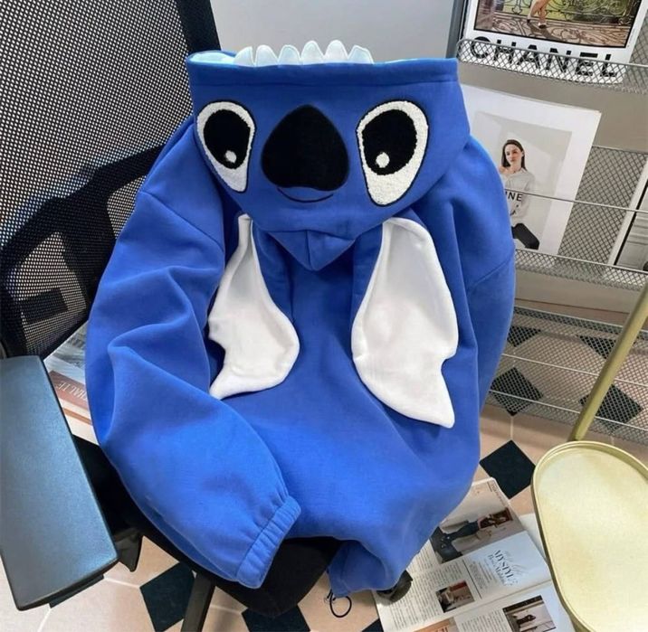 Зіп-худі стіч. Тепле миле худі ідеально на подарунок. Новорічне худі